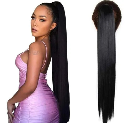 Rabo de Cavalo com Cabelo Orgânico - Brilho e Naturalidade